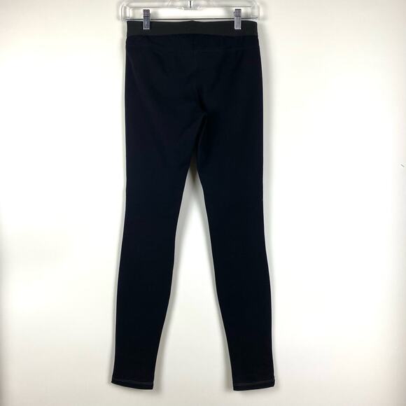 Theory Cullen Lamb Leather Stretch Twill Pants Womens Size 0 - Picture 8 of 11